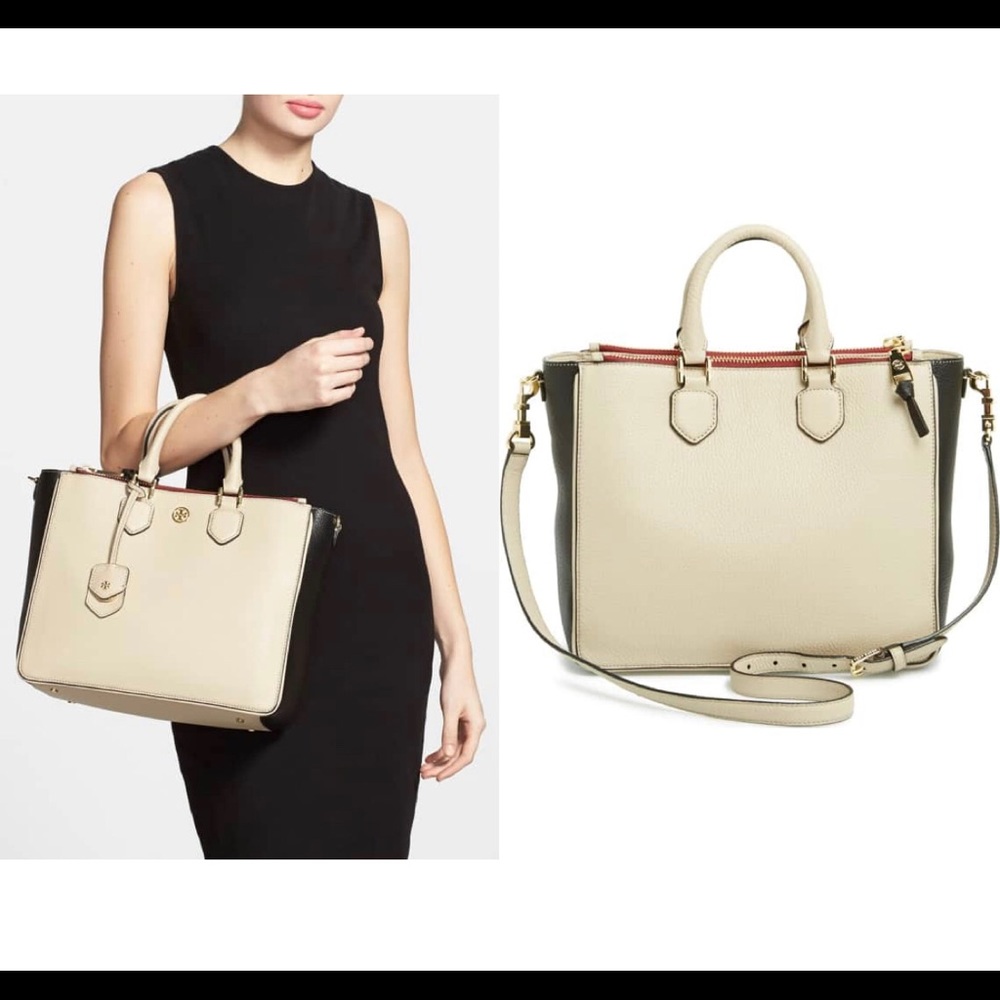 Tory Burch Color Block Tote